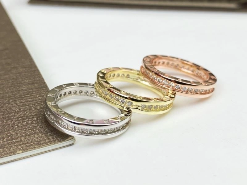 Sleek Bvlgari Rings 215989