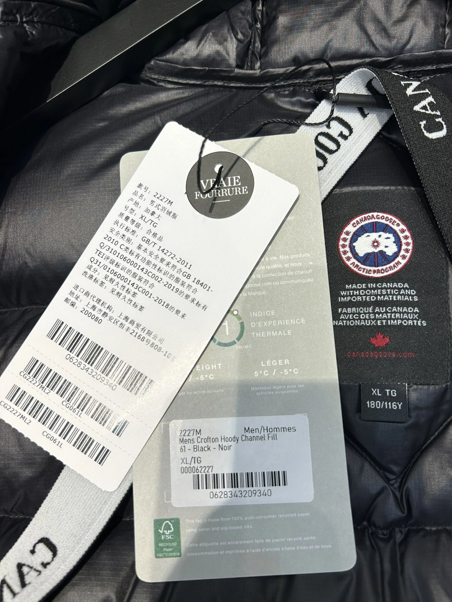 Durable Canada Goose Down Jackets 106645