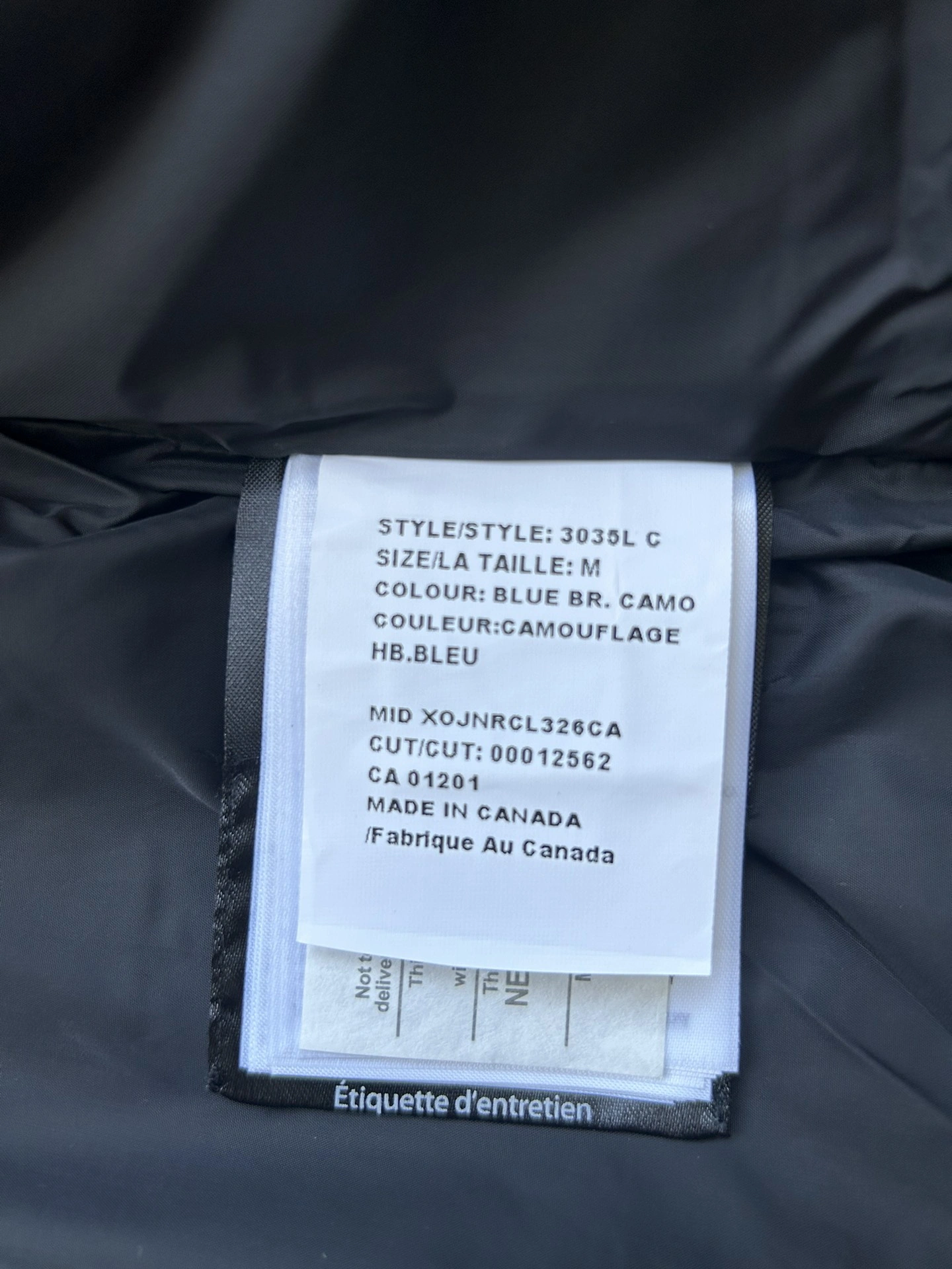 Breathable Canada Goose Down Jackets 106615