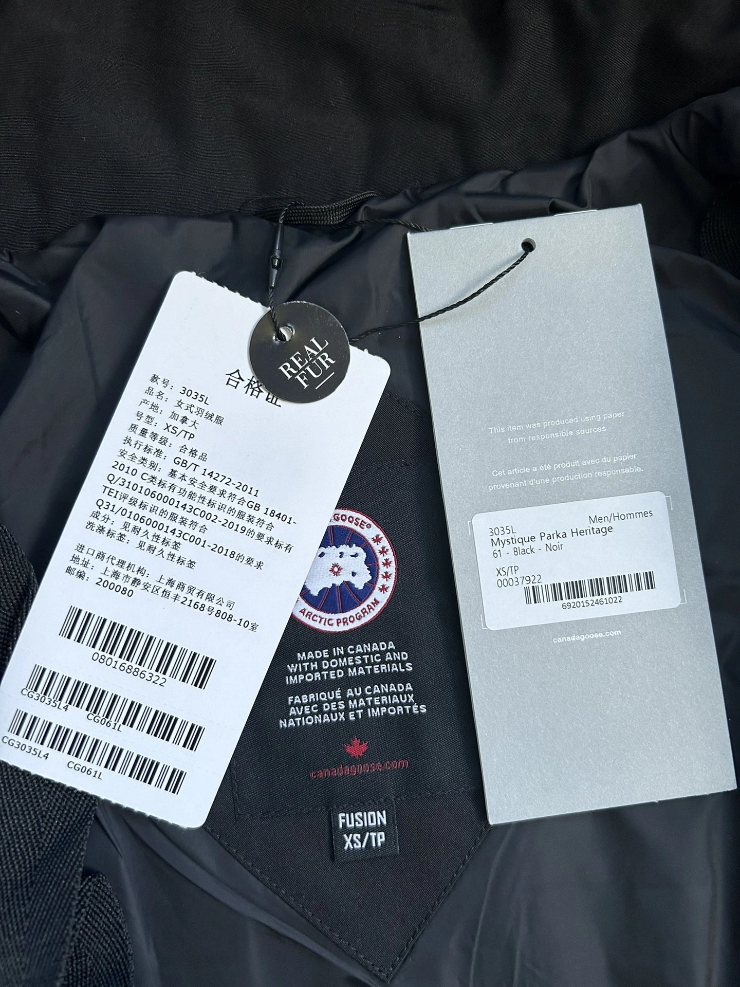 Refined Canada Goose Down Jackets 106609