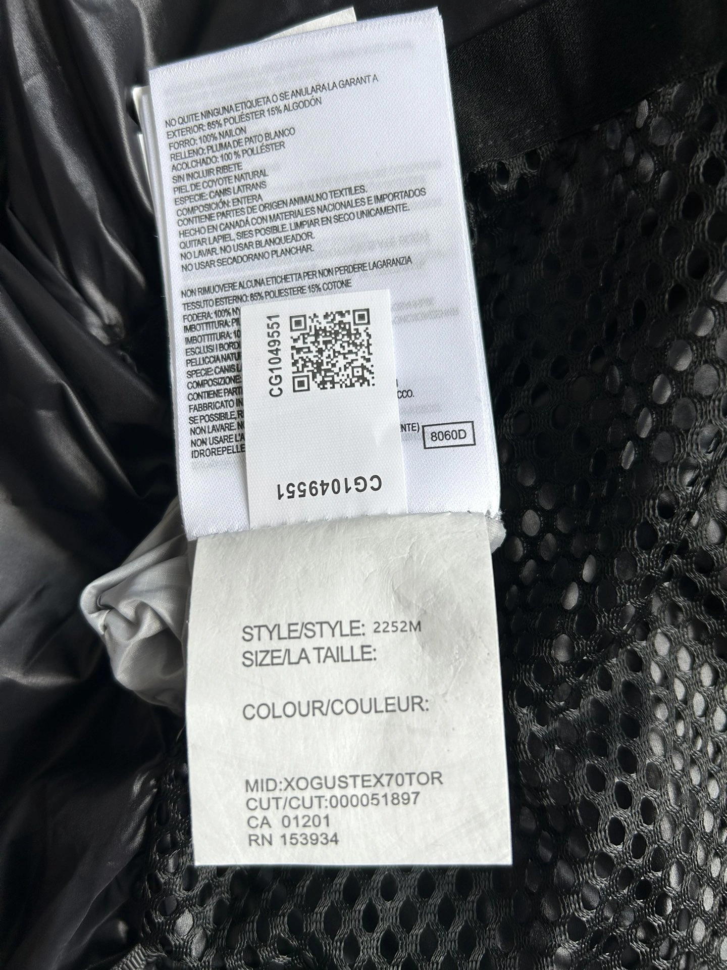 Canada Goose Down Jackets ComfortFit 106619