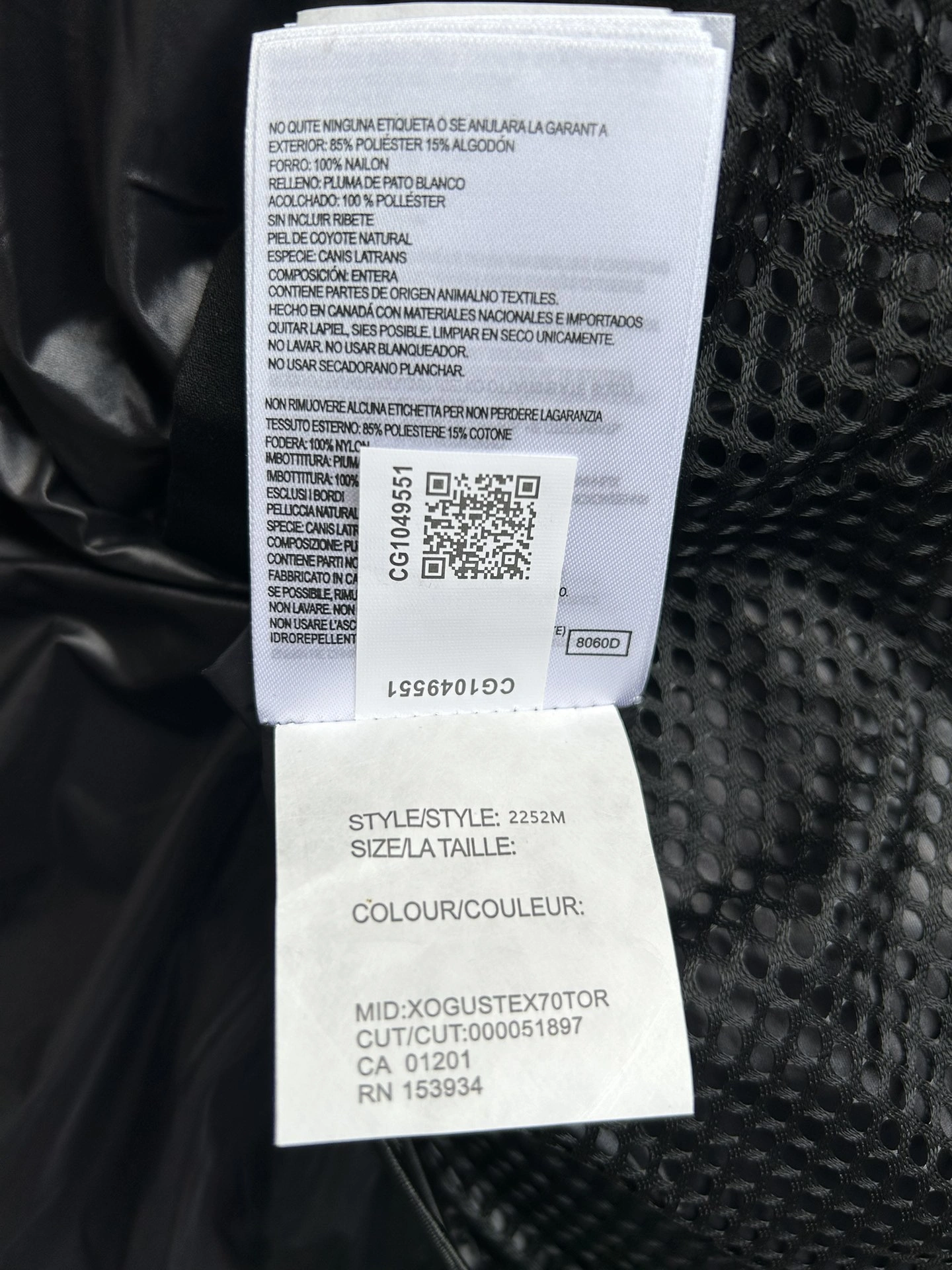 FlexibleFit Canada Goose Down Jackets 106574