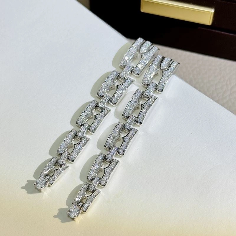 Cartier Earrings Sleek 217681