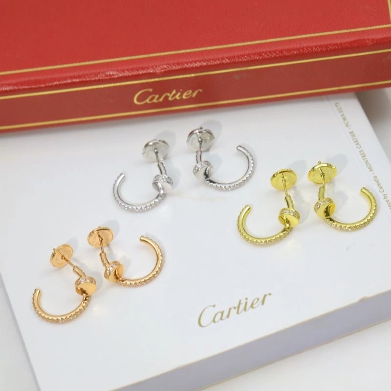 Bright Cartier Earrings 217803