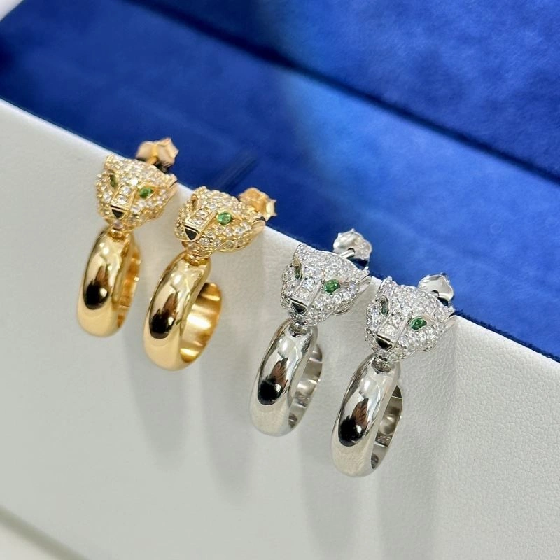 Bright Cartier Earrings 217798