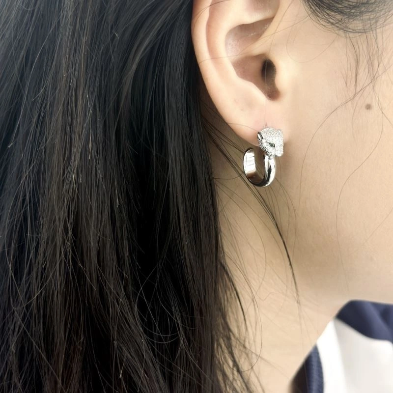 Bright Cartier Earrings 217798