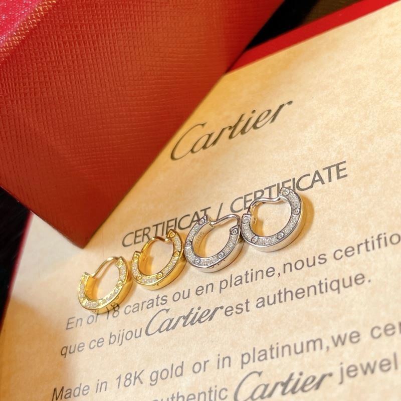 Cartier Earrings Sporty 217780
