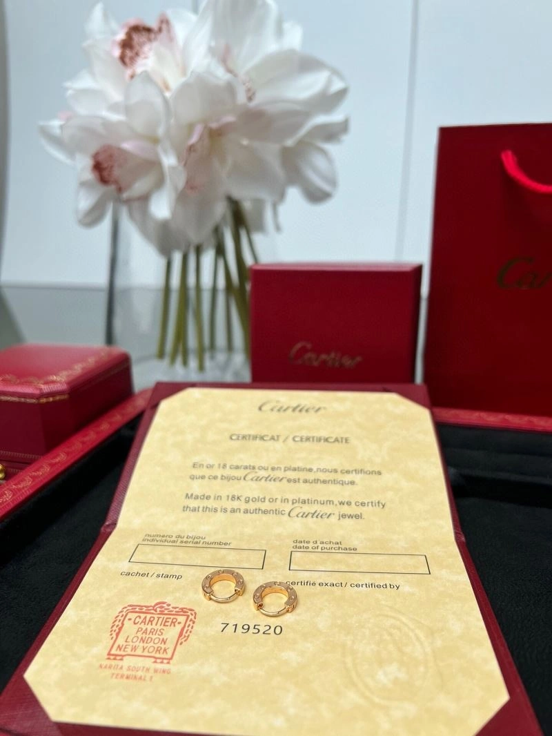 Cartier Earrings Breathable 217565