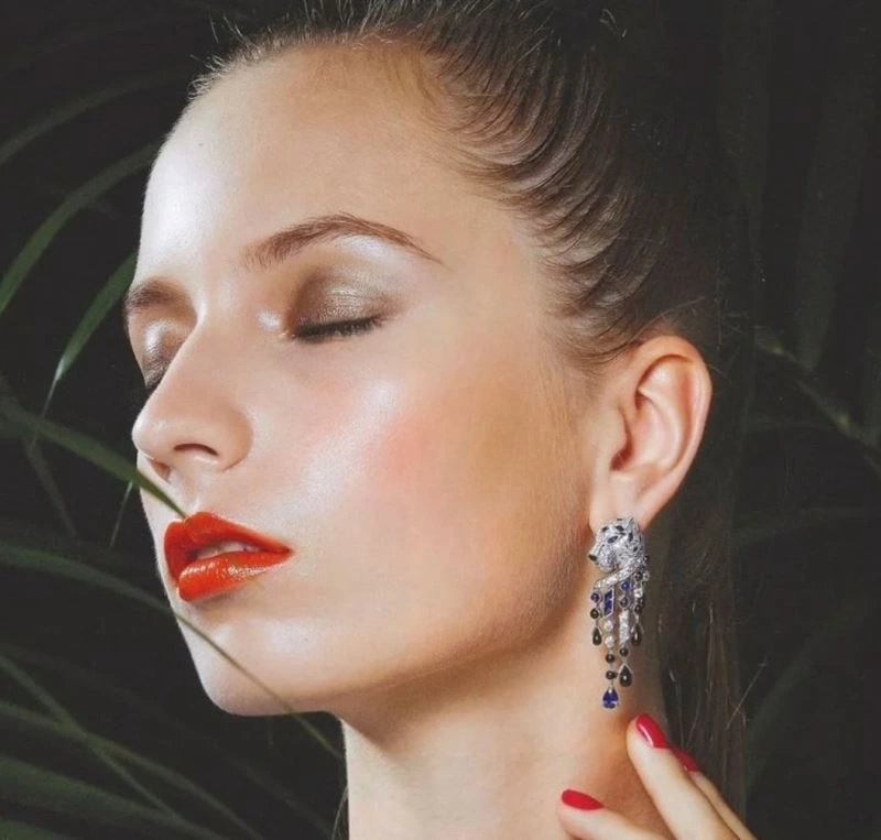 SmoothTexture Cartier Earrings 217574
