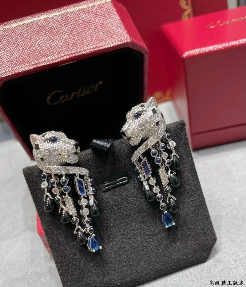 SmoothTexture Cartier Earrings 217574