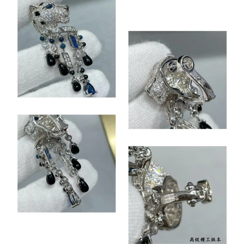 SmoothTexture Cartier Earrings 217574