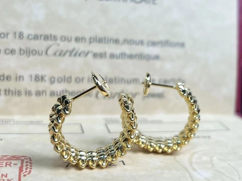 Cartier Earrings Minimalist 217428