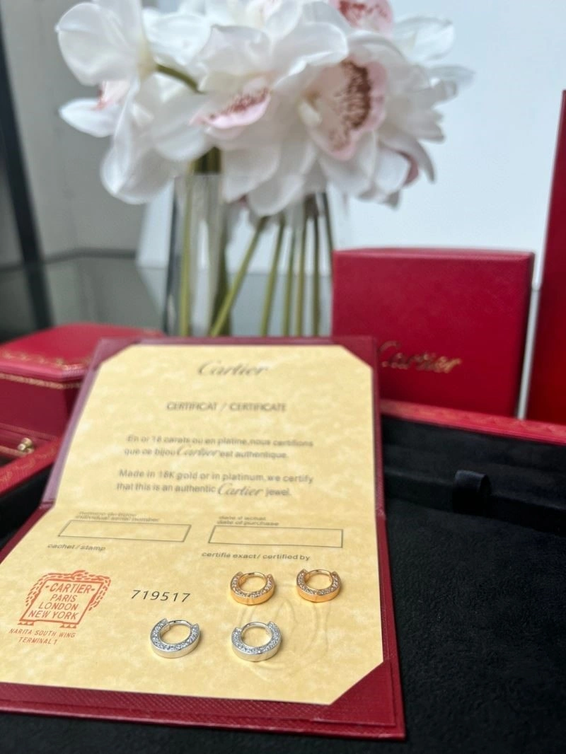 QuickDry Cartier Earrings 217458