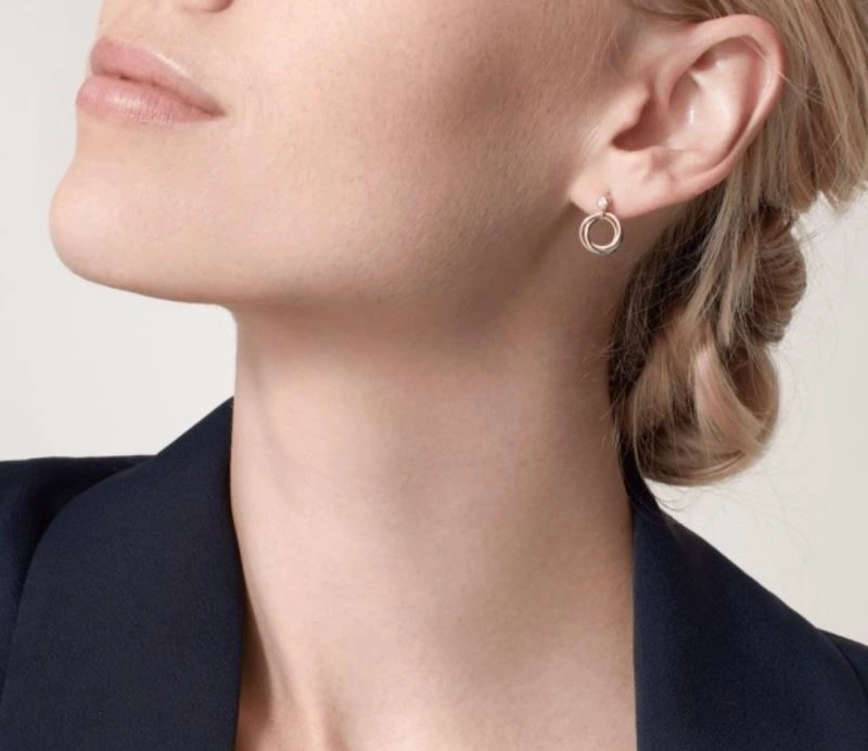 Cartier Earrings Elegant 217419
