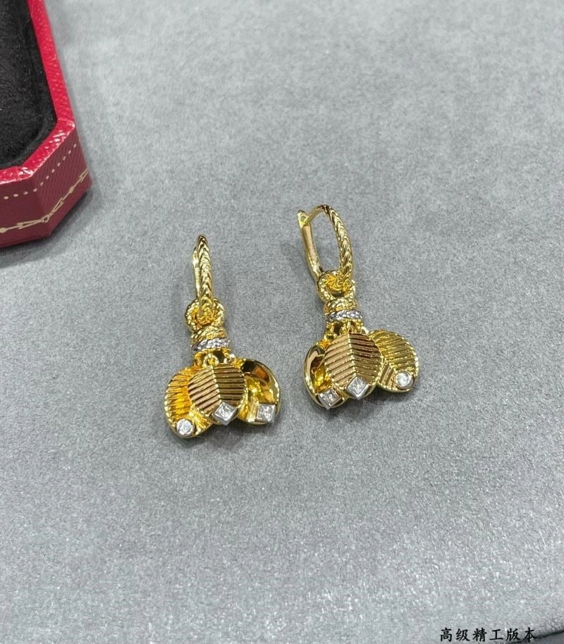 Cartier Earrings Sleek 217316
