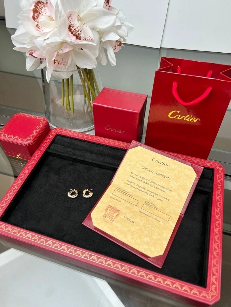 Chic Cartier Earrings 217175