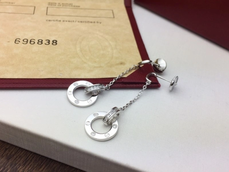 Cartier Earrings TimelessDesign 217096