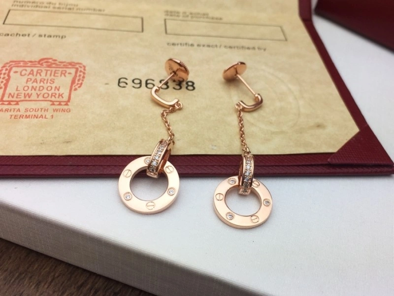 Cartier Earrings TimelessDesign 217096