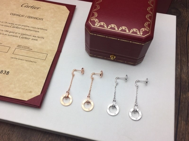 Cartier Earrings TimelessDesign 217096