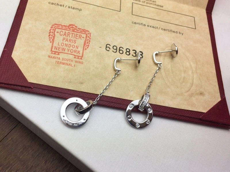 Cartier Earrings TimelessDesign 217096