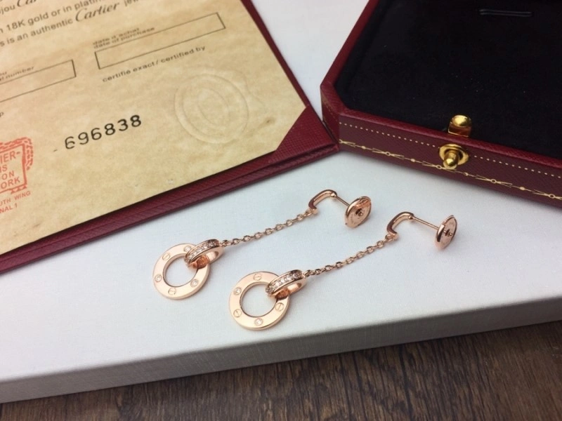 Cartier Earrings TimelessDesign 217096