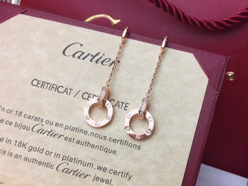 Cartier Earrings TimelessDesign 217096