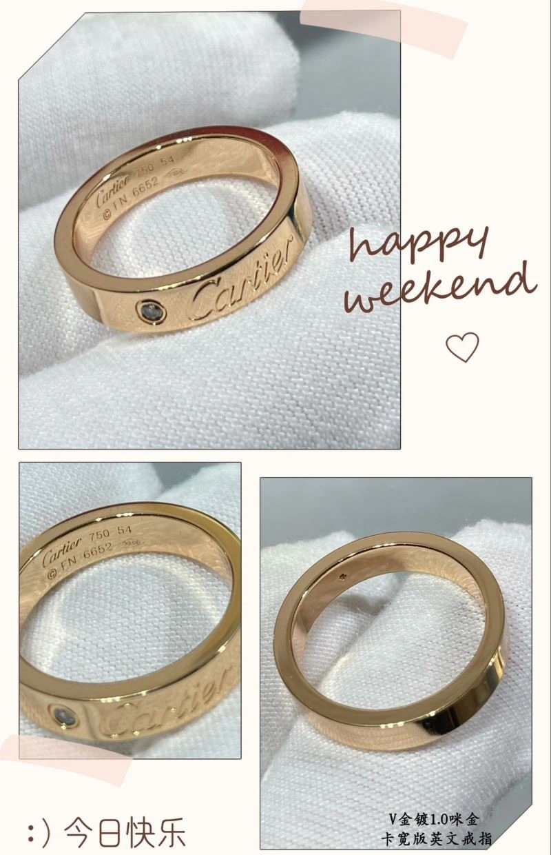 WeatherProof Cartier Rings 217418