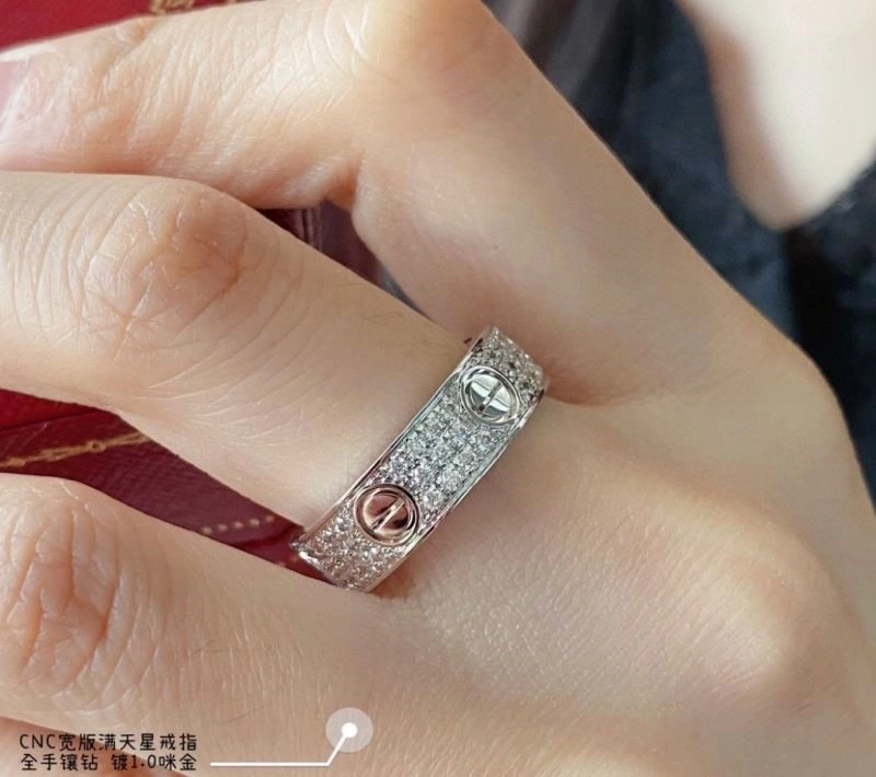 Sophisticated Cartier Rings 217394
