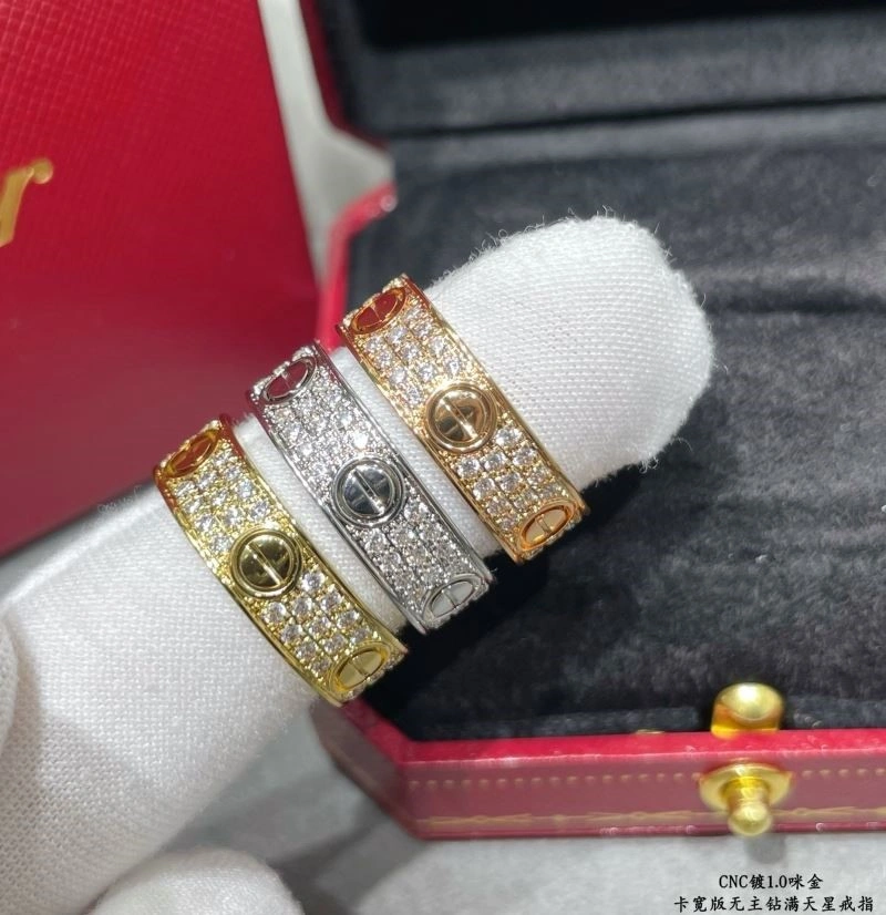 Sophisticated Cartier Rings 217394