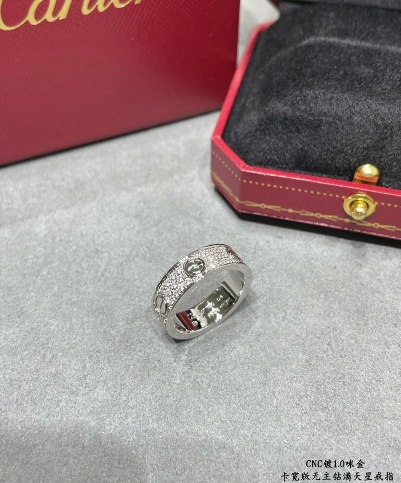 Sophisticated Cartier Rings 217394