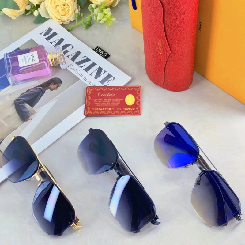 Minimalist Cartier Sunglasses 277483