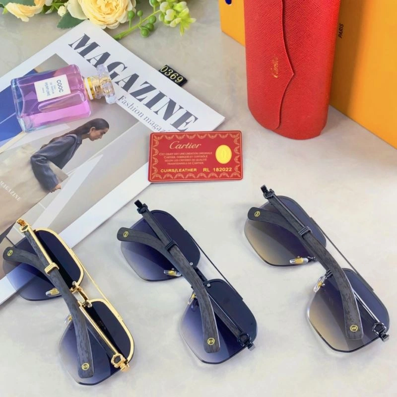 Minimalist Cartier Sunglasses 277483