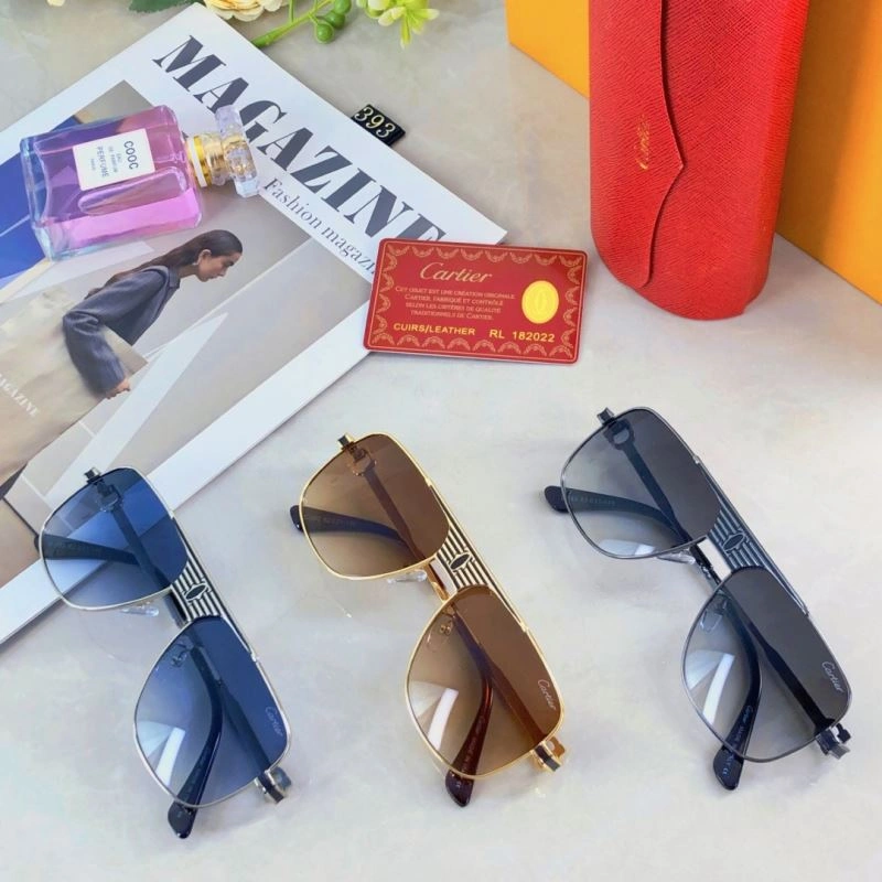 Breathable Cartier Sunglasses 277478