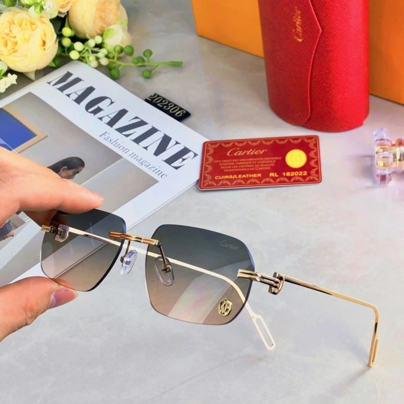 Breathable Cartier Sunglasses 277459