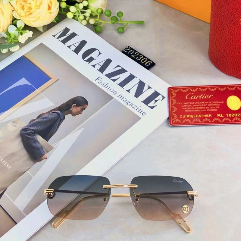Breathable Cartier Sunglasses 277459