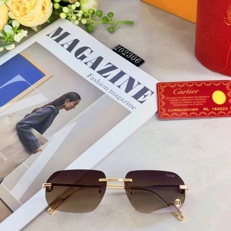 Breathable Cartier Sunglasses 277459
