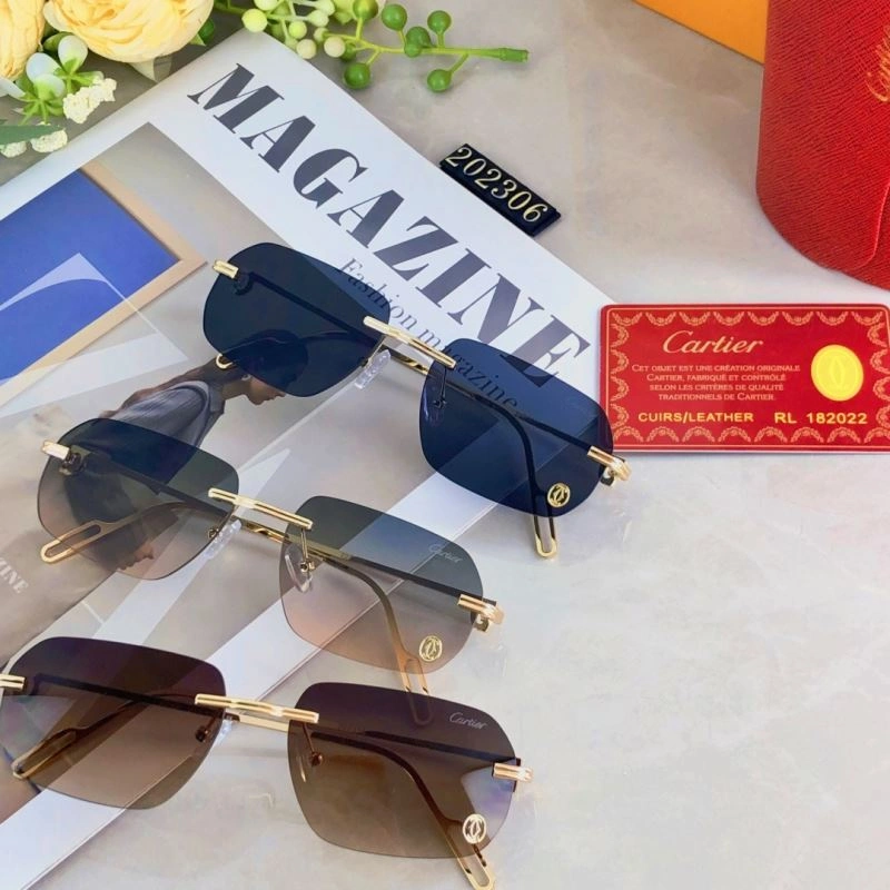 Breathable Cartier Sunglasses 277459