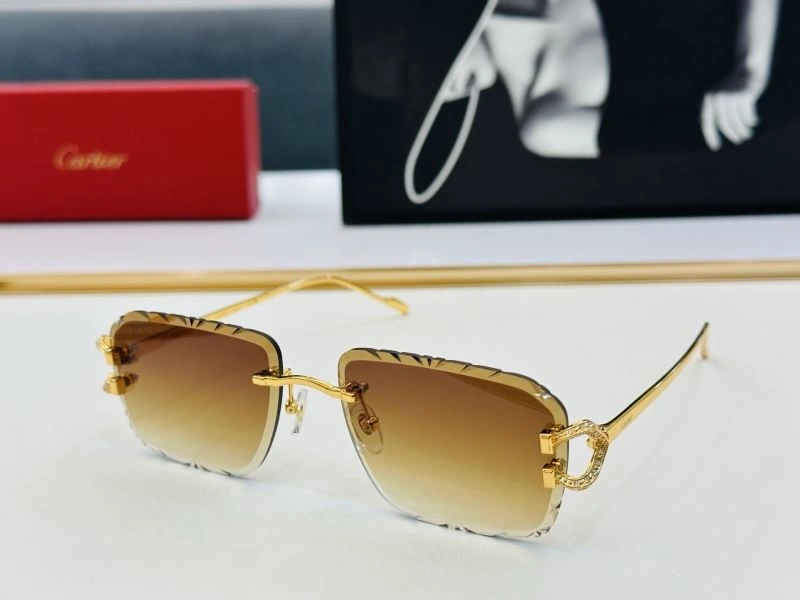 MoistureWicking Cartier Sunglasses 277420