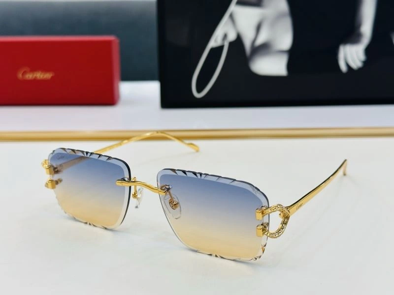 MoistureWicking Cartier Sunglasses 277420