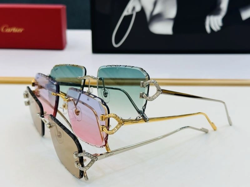 MoistureWicking Cartier Sunglasses 277420