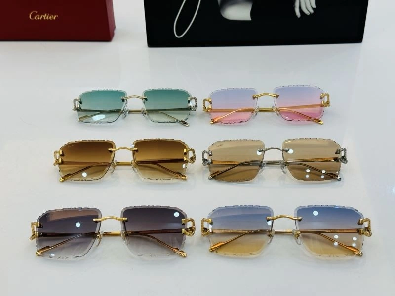 MoistureWicking Cartier Sunglasses 277420