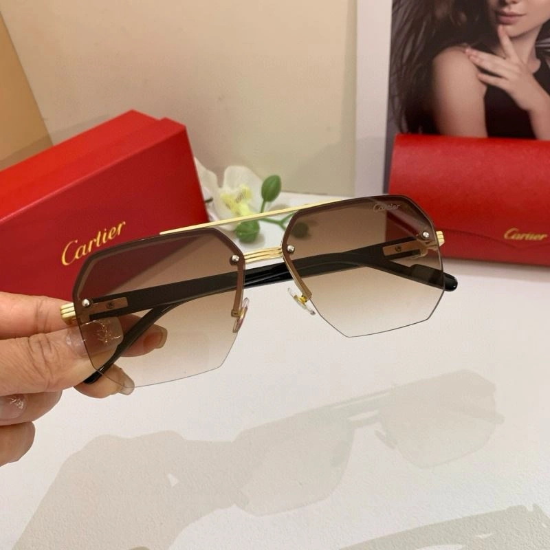 Lightweight Cartier Sunglasses 277398
