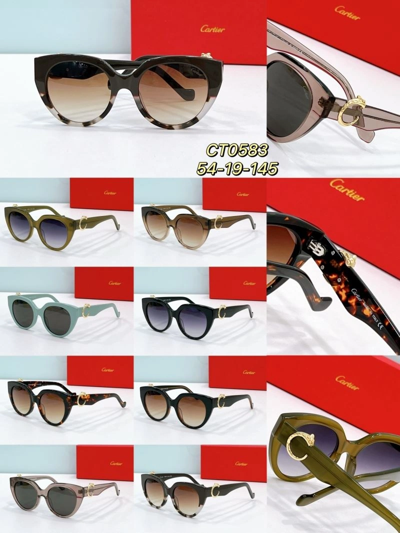 Sleek Cartier Sunglasses 277675