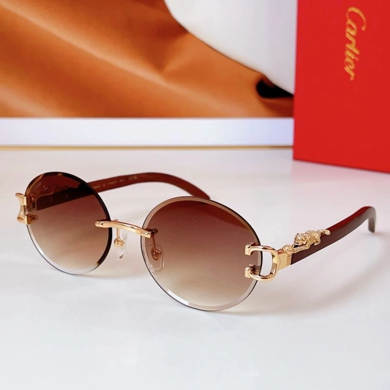 Snug Cartier Sunglasses 277611