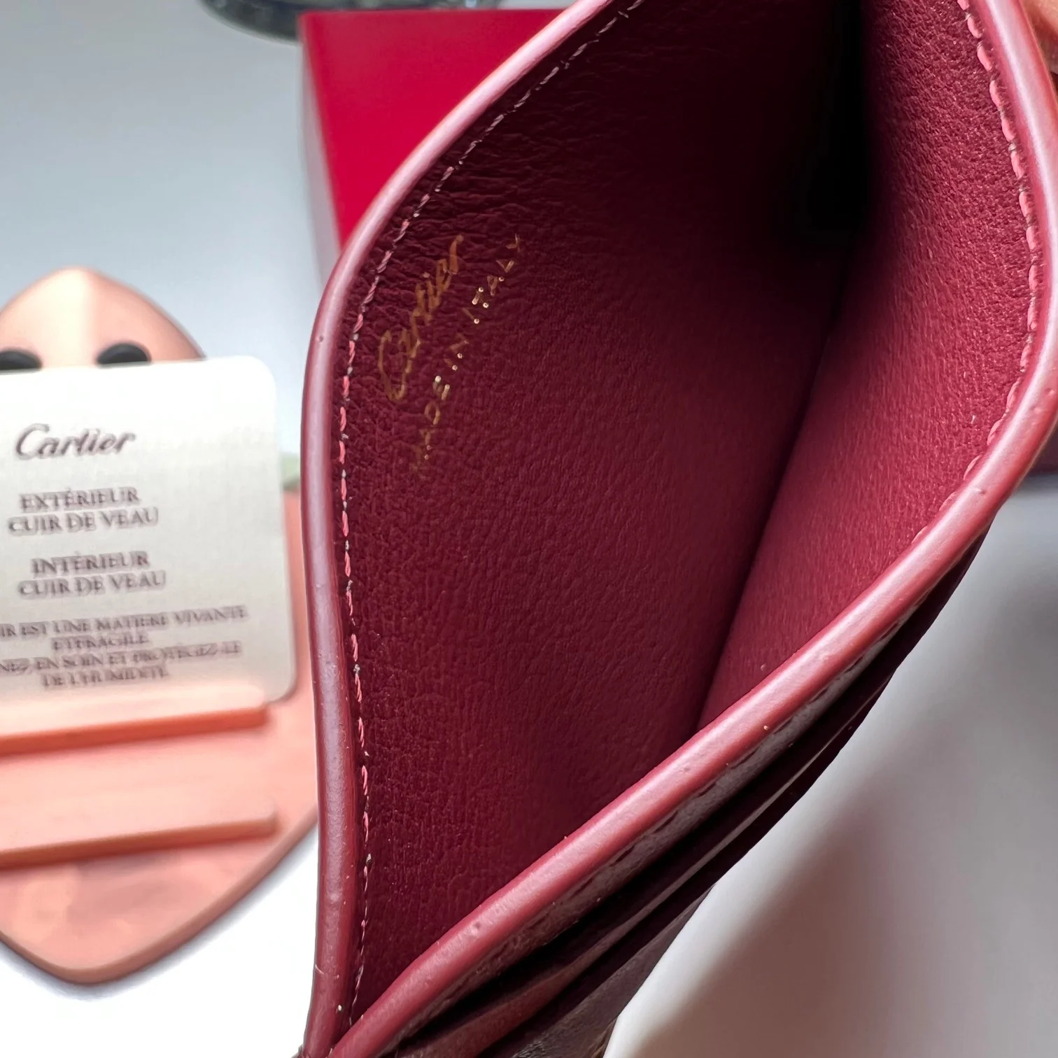 Cartier Wallets Purse MoistureWicking 38675
