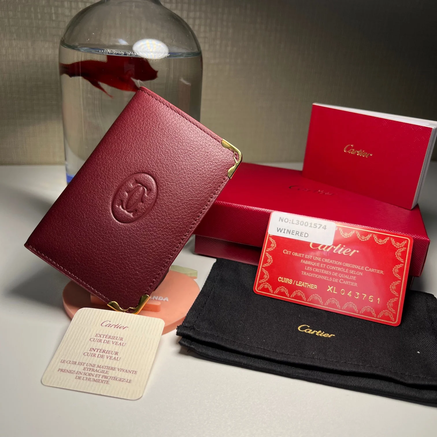 Cartier Wallets Purse Tailored 38671