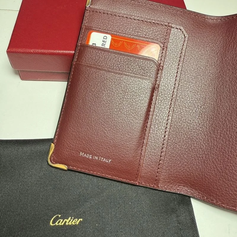 Cartier Wallets Purse Breathable 38614