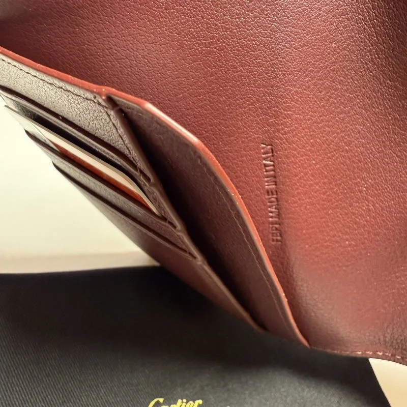 Cartier Wallets Purse Breathable 38614