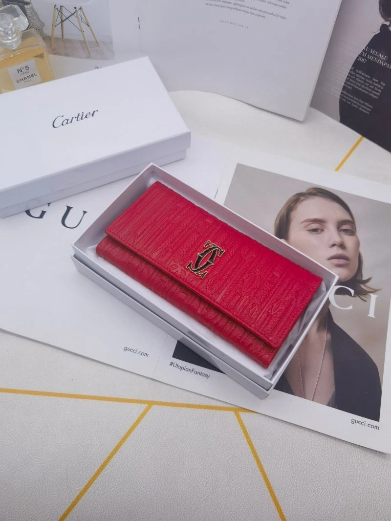 Cartier Wallets Purse Breathable 86540