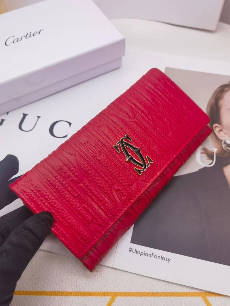 Cartier Wallets Purse Breathable 86540